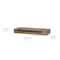 Small Walnut Brown Rustic Wood Floating Wall Shelf